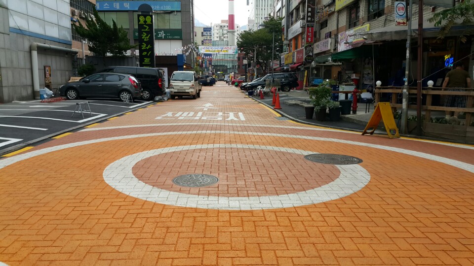 미끄럼방지포장제 스템프